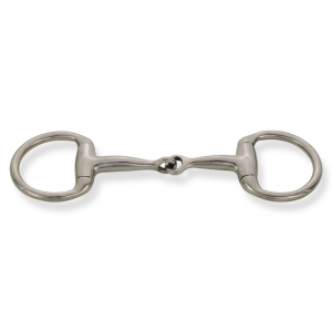 Stainless Steel Eggbutt Snaffle Bit