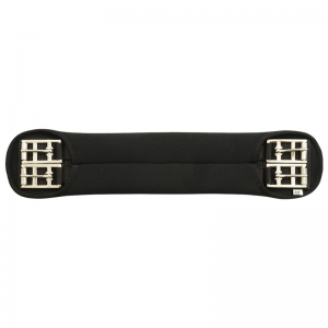 Black Neoprene Short Dressage Girth