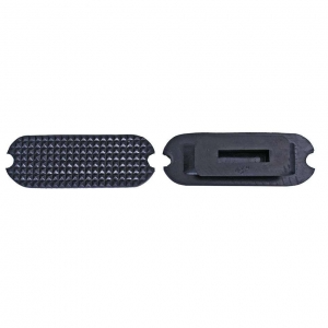 Black Rubber Stirrup Treads (Pair)