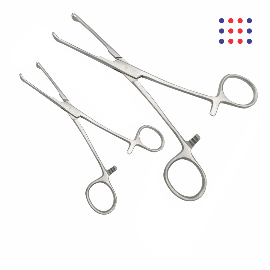 Sponge Holding Forceps (Set of 3)