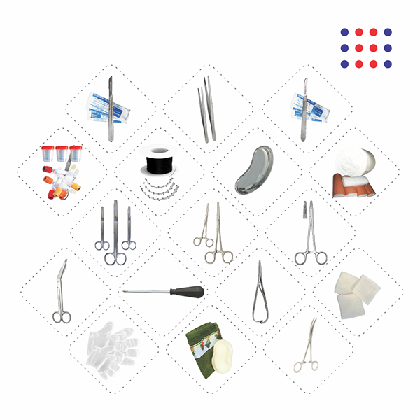 Veterinary Surgery Kit (Suture and Dressing Set)